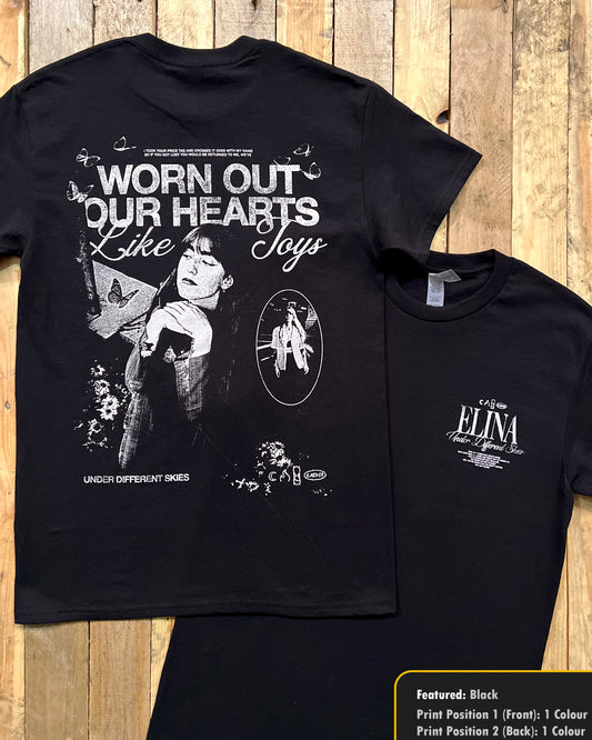 100x Gildan Heavy Short-Sleeve Tees