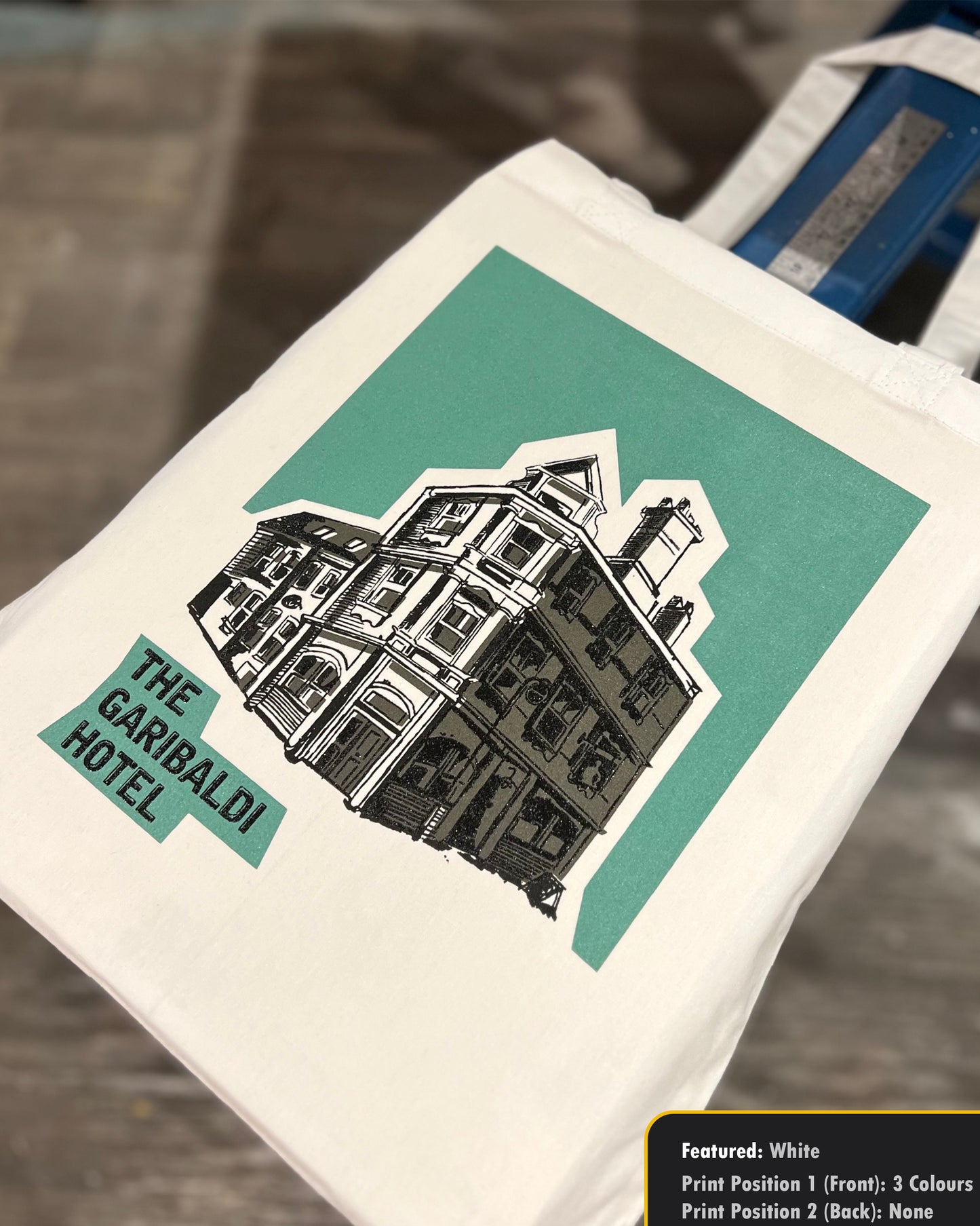 25x Westford Mill Organic Premium Cotton Tote Bags